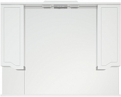 Corozo Мебель для ванной Мирра 105 белая – фотография-7